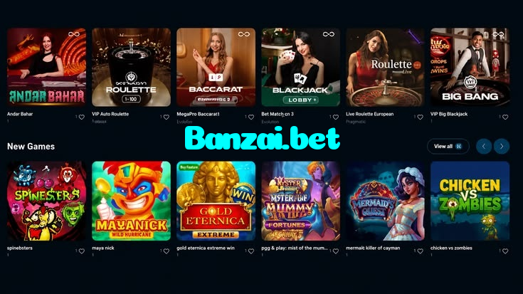 Banzai.bet خوش آمدید بونس +600% پیشکش موبائل ایپ کے پروموشن سیکشن میں دکھائی دیتی ہے۔